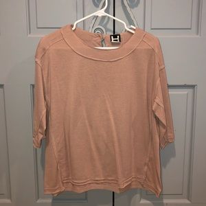 H by Bordeaux Quarter-Sleeve Shirt